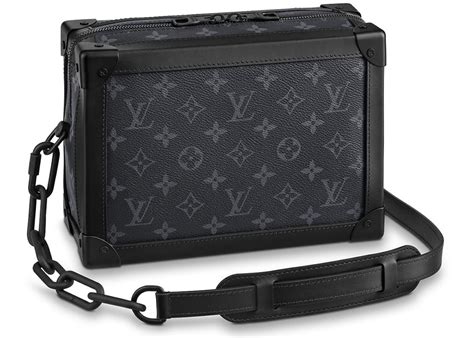 louis vuitton black trunk bag